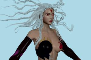 Cloud of Darkness female, girl, woman, people, human, character